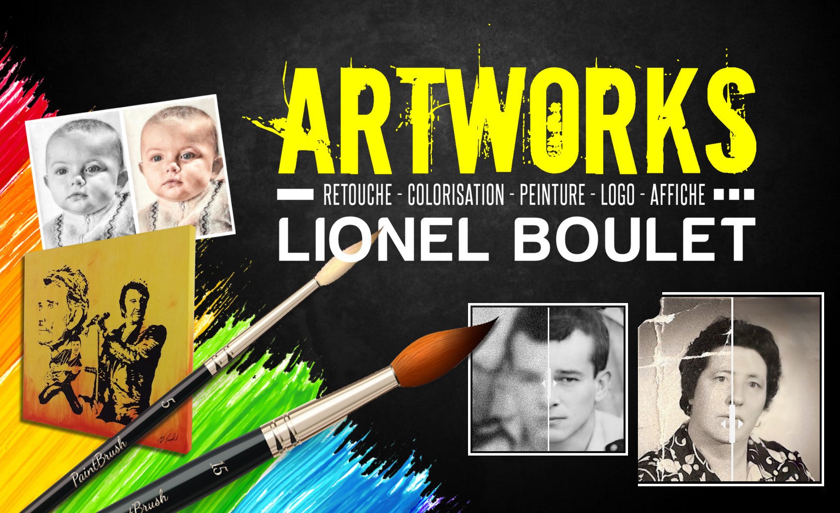 Boutique Artworks Lionel Boulet - Clique et rapplique Chalon-sur-Sane