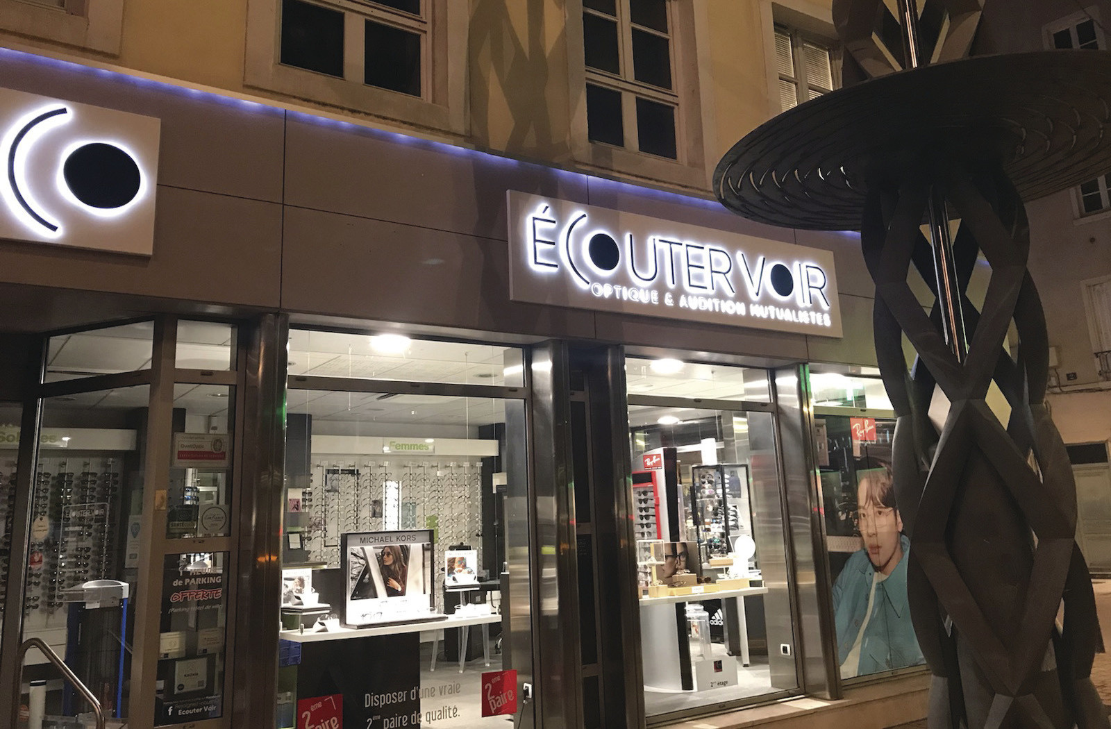 Boutique Ecouter Voir - Optique Mutualiste - Clique et rapplique Chalon-sur-Sane