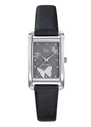 Montre Femme Rectangulaire bracelet cuir GO 699206 - Bijouterie Horlogerie Lechine