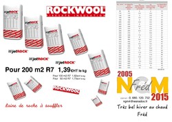 Rockwool Laine de Roche - NGM négoce en gros de materiaux de construction