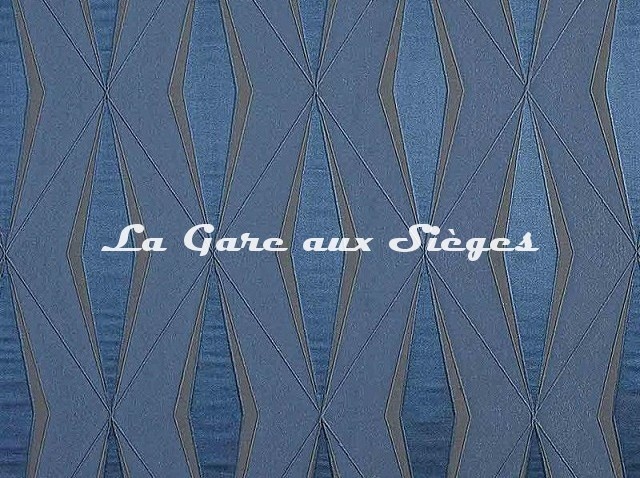Tissu Casamance - Galerie - réf: 3194.0257 Bleu - Voir en grand