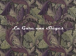 Tissu MORRIS - Acanthus Tapestry - La Gare aux Sièges