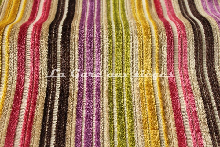 Tissu Deschemaker - Recife - réf: 103687 - Multicolore - Voir en grand