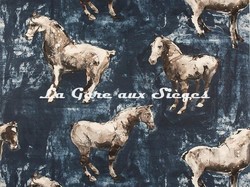 Tissu DONGHIA - Horses - La Gare aux Sièges
