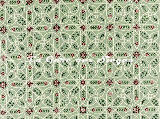 Tissu William Morris - Brophy Embroidery - réf: 236813 Bayleaf - Voir en grand