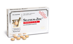 Selenium + Zinc PharmaNord : 30 comprimés - Pharmacie POUEY