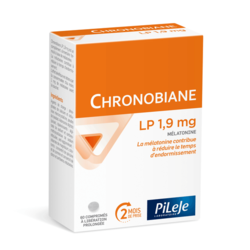 Chronobiane - Mélatonine (60 comprimés LP) - Pharmacie POUEY