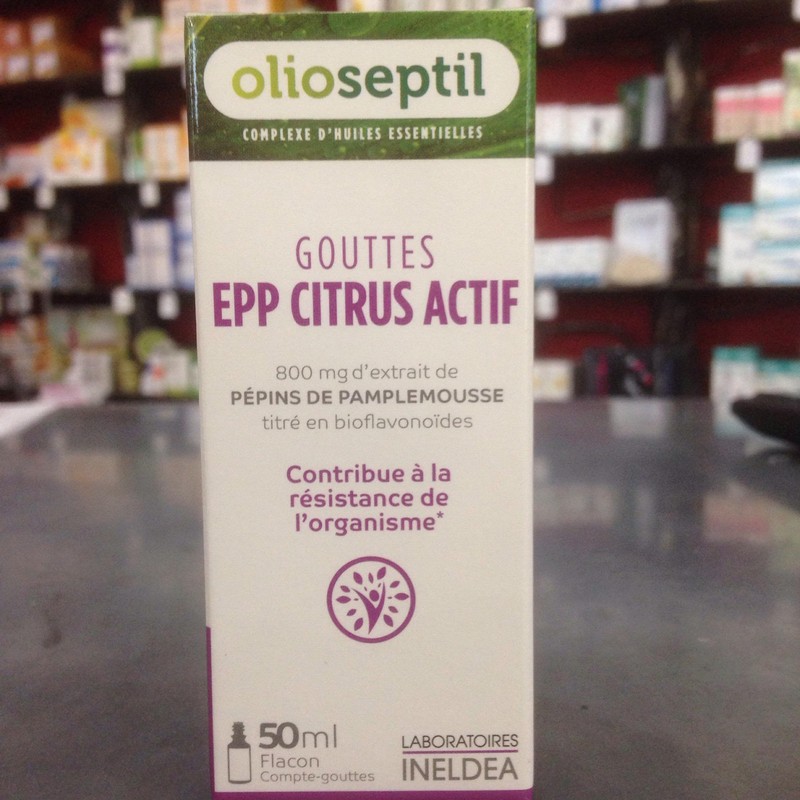 OLIOSEPTIL Epp Citrus Actif  - Les produits de la gamme Olioseptil - Pharmacie POUEY - Voir en grand