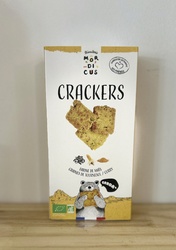 Crackers farine de mas, graines de tournesol & curry  -  Relais de Chlo