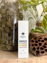 Huile de chanvre bio Formule confort 10% CBG 10% CBN 10% CBD - Cbd de fontas