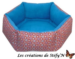 Couffin hexagonal (personnalisable) - Crations de Stfy'N