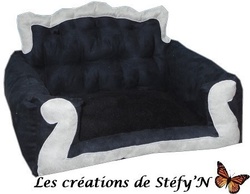 Canap BAROQUE (personnalisable) - Crations de Stfy'N