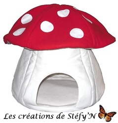 Cabane CHAMPIGNON (personnalisable) - Crations de Stfy'N