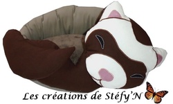 Couffin FURET ENDORMI (sur demande) - Crations de Stfy'N