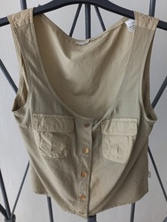 Top CERRUTI TM BEIGE  - L'Ocaz