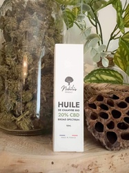 Huile de chanvre bio Broad spectrum 20% de CBD - Cbd de fontas