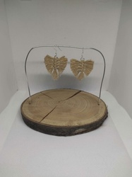 boucles d'oreille plume - Les Fabrications de M�lissa