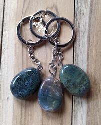 PORTE-CLES AGATE INDIENNE - Dom'Energie