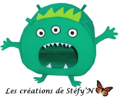 Cabane MONSTRE (personnalisable) - Crations de Stfy'N