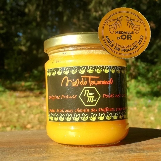 Miel de Tournesol 250g - Nos miels - Natur'Miel - Voir en grand