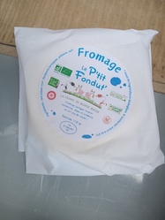 Fromage le P'tit Fondut" Ferme Borde Basse - Association Amicale Aulonaise - Le petit march d'Aulon