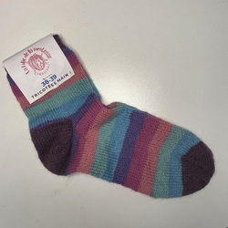 Chaussettes en laine T38/39 RAINBOW - La Folie de la Comtesse