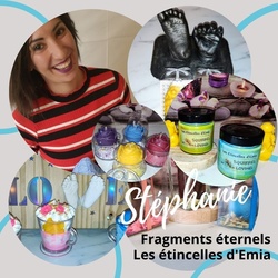 Stphanie - Les Etincelles d'Emia & Fragments Eternels - Ct Halle La Boutique des Artisans Crateurs du Comminges