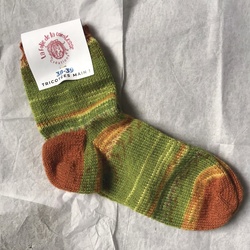 Chaussettes en laine T38/39 PRAIRIE - La Folie de la Comtesse