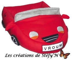 Couffin VOITURE (personnalisable) - Crations de Stfy'N