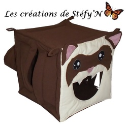 Aire de jeux Cube FUFU multi-faces (sur demande) - Crations de Stfy'N