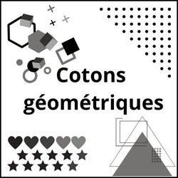 Cotons gomtriques - Crations de Stfy'N