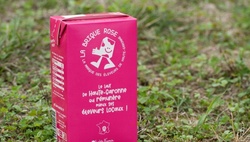 Lait demi-crm "La brique rose" 1 litre - La Ferme  Ptes - Association Amicale Aulonaise - Le petit march d'Aulon