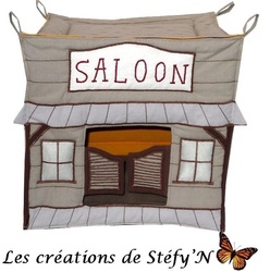 Cabane SALOON (sur demande) - Crations de Stfy'N
