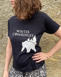 T-shirt Winter is Comminges Ours - Mr et Mme Flock