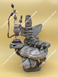 LA SAGE AUX MILLE FUM�ES - SMAAB Sculpture