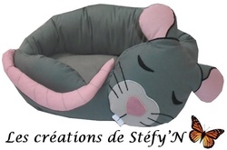 Couffin RAT ENDORMI (sur demande) - Crations de Stfy'N