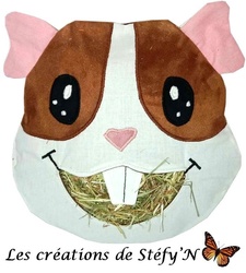 Sac  foin COCHON D'INDE (sur demande) - Crations de Stfy'N