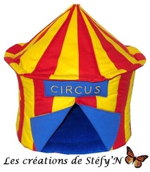 Cabane CHAPITEAU (personnalisable) - Crations de Stfy'N