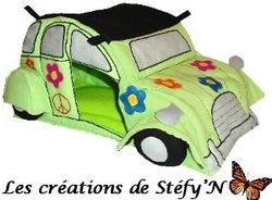 Cabane 2 CV (personnalisable) - Crations de Stfy'N