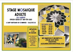Stage Mosaque Adulte  - Atelier Alex Reuss