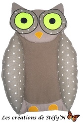 Snugabun HIBOU (56 x 38 cm) - Crations de Stfy'N