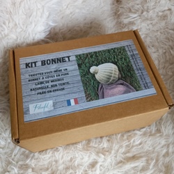 Kit Tricot Bonnet Adulte pure laine - Filoofil