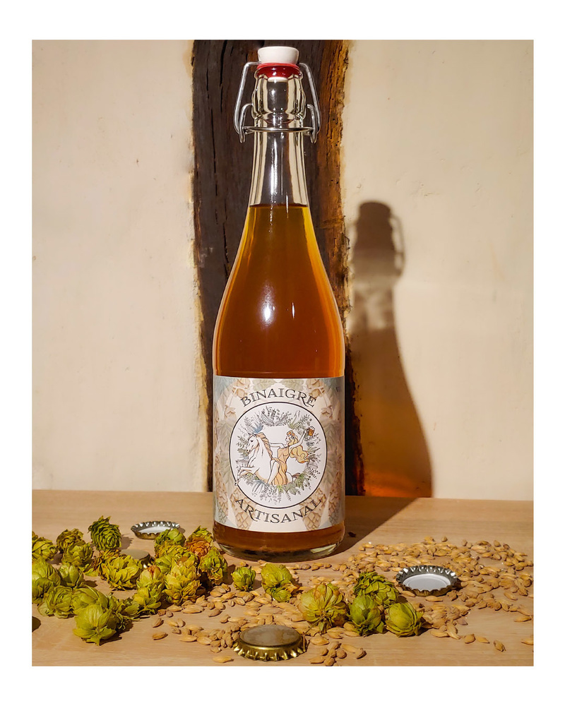 Binaigre - Vinaigre de bière - Brasserie La Cavalière Occitane - Voir en grand