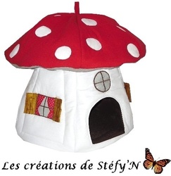 MAISONNETTE CHAMPIGNON (personnalisable) - Crations de Stfy'N