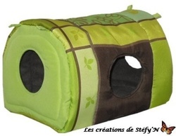 Cabane ROULOTTE (personnalisable) - Crations de Stfy'N