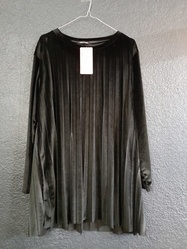 Blouse noire brillant - La Friperie De Sandra