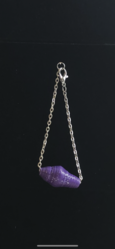 Bracelet violet p'tits papiers 064 - Re-Cration