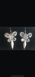 Boucles d'oreilles papillon multiples 119 - Re-Cration