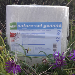 Sel pure gemme - 12kgs - SARL Equilibre - Nutrition Animale