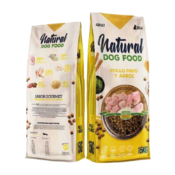 NATURAL DOG POULET/DINDE - 15 KGS - SARL Equilibre - Nutrition Animale